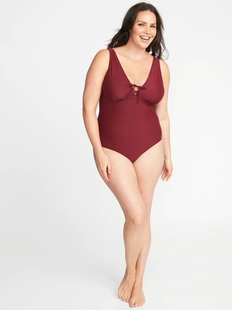 Old Navy Lace-Up Swimsuit