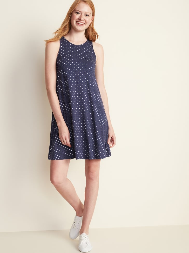 Old Navy Sleeveless Jersey Swing Dress | The Best Old Navy Dresses With ...