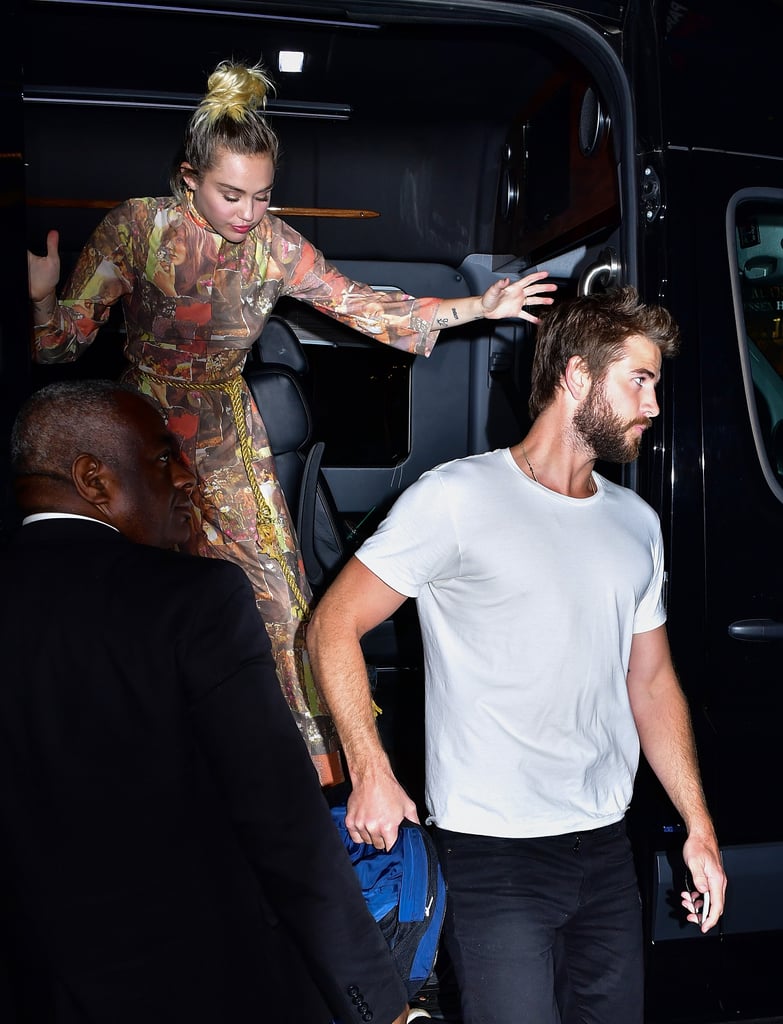 Miley Cyrus and Liam Hemsworth at Screening in NYC 2016