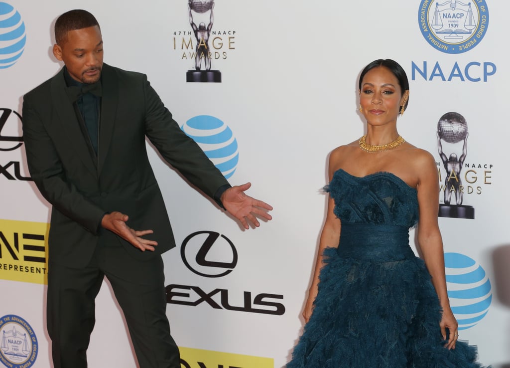 Will and Jada Pinkett Smith at the NAACP Image Awards 2016
