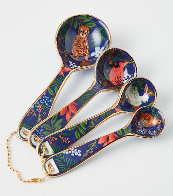 Rifle Paper Co. for Anthropologie Winter Floral Measuring Spoons