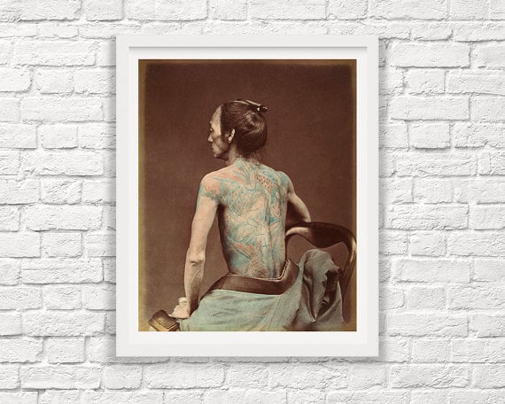 Vintage Tattoo Art ($10 and up) | Tattoo-Inspired Wall Art | POPSUGAR
