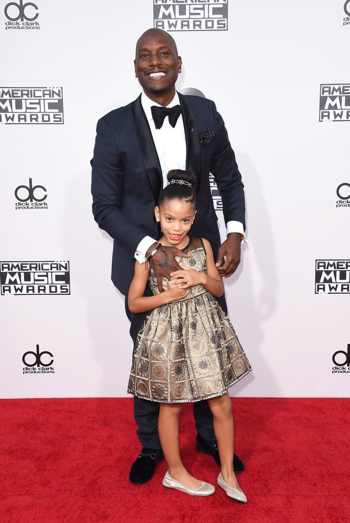 Tyrese Gibson at the American Music Awards 2015