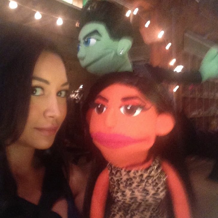 Naya Rivera's Glee Selfies