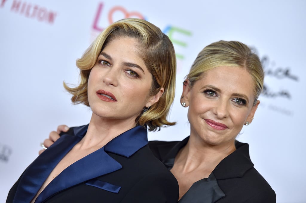 Selma Blair Sarah Michelle Gellar at Race to Erase MS 2019