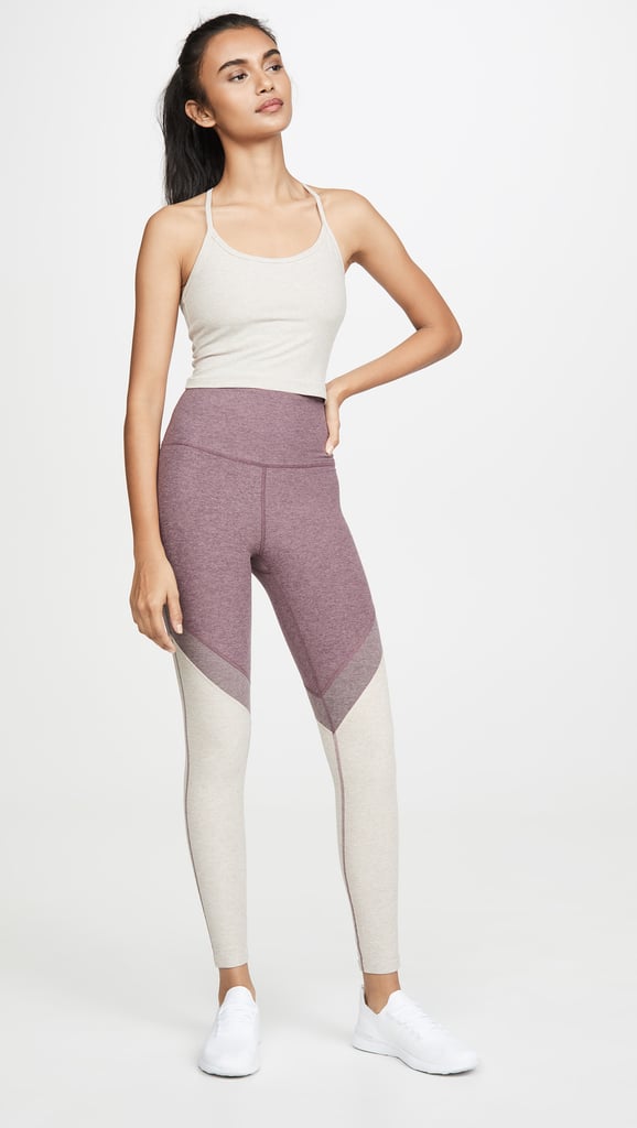 Beyond Yoga Spacedye Leggings and Cropped Tank