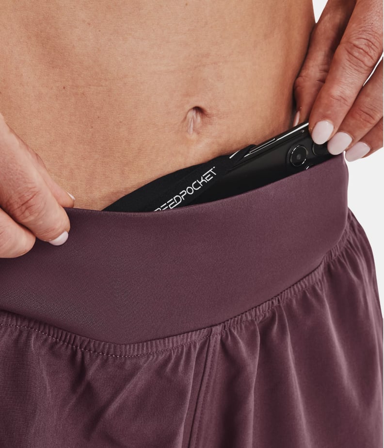 Women's UA Speedpocket Shorts: Waistband Pocket