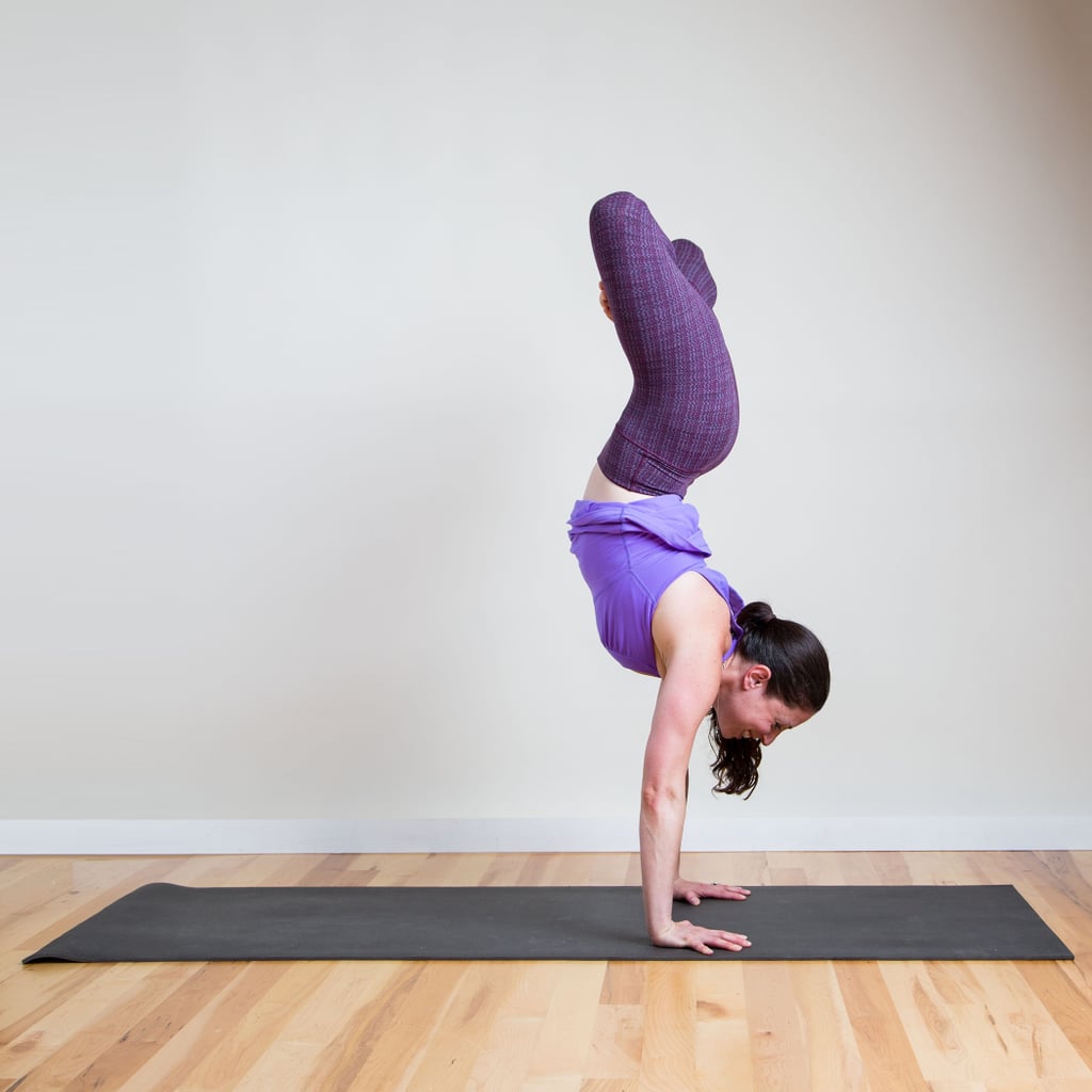 Advanced Yoga Pose: Handstand Lotus
