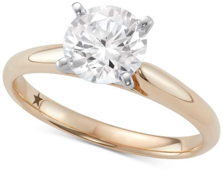 Macy s Star Signature Solitaire Engagement Ring Michelle