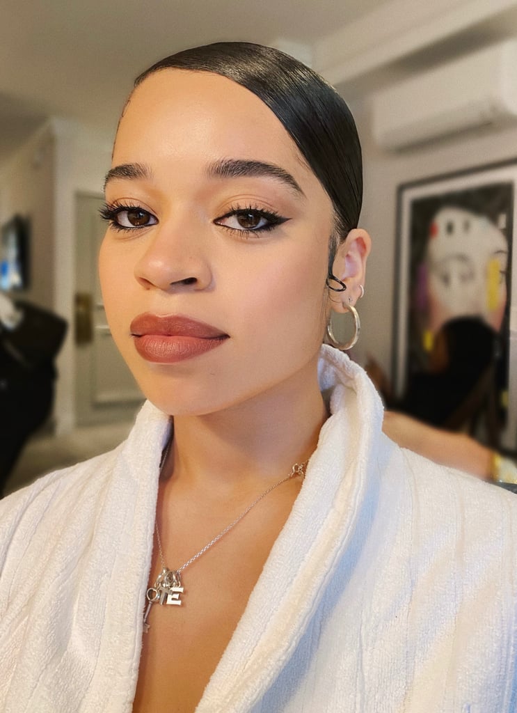 Emily Mai's Fierce Neutral Makeup at the 2020 Soul Train Music Awards