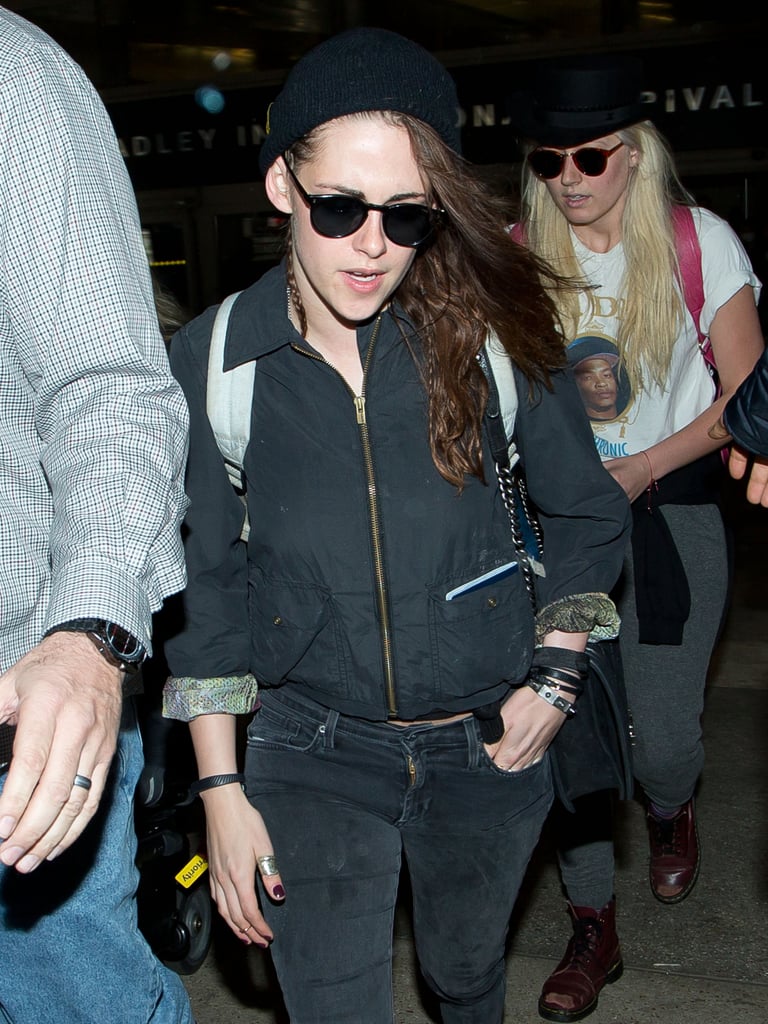 Kristen Stewart Leaving Paris