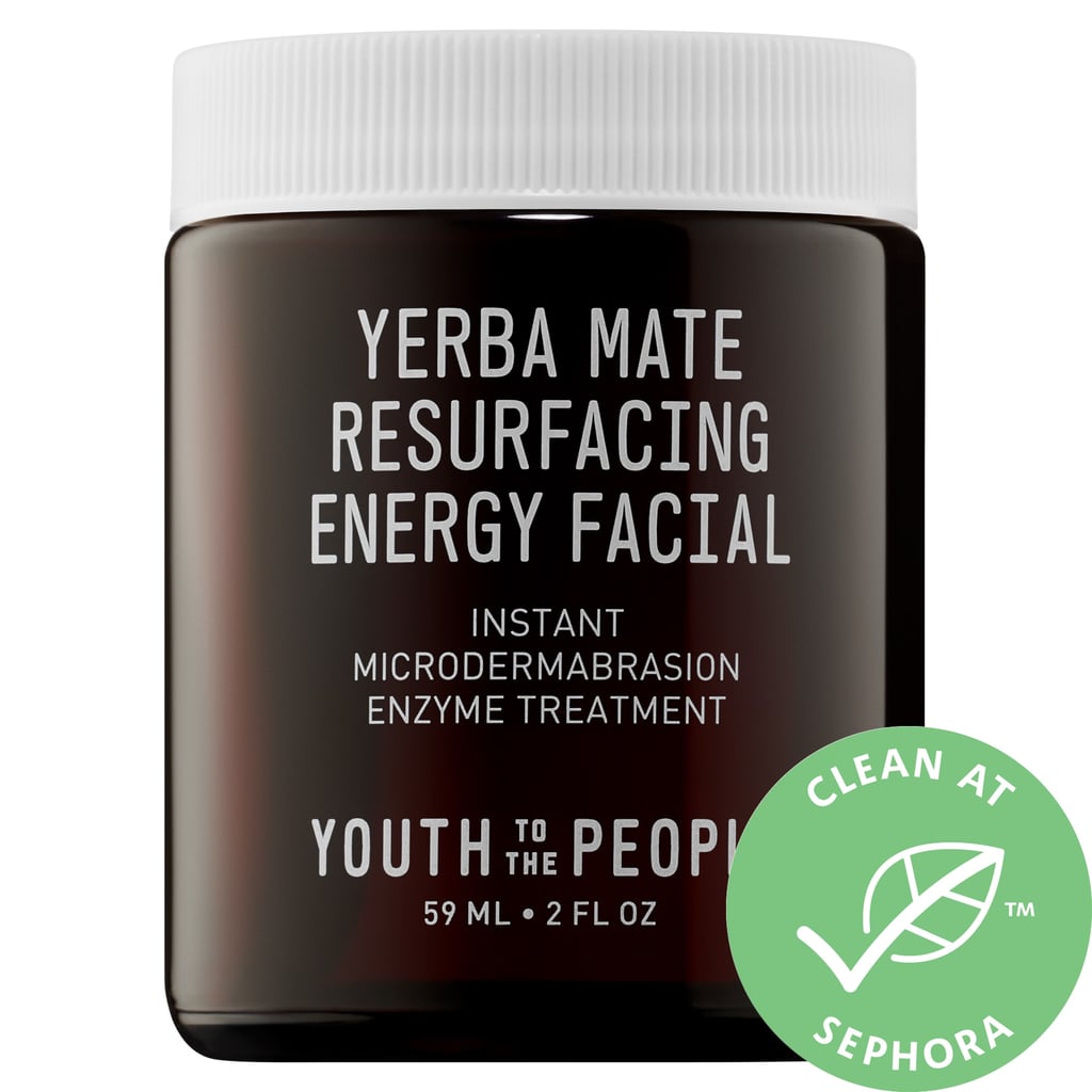 Youth To The People Yerba Mate Resurfacing + Exfoliating Energy Facial with Enzymes