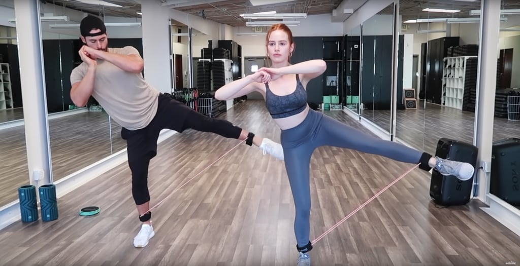 Madelaine Petsch Shared a Video of Her Workout Routine