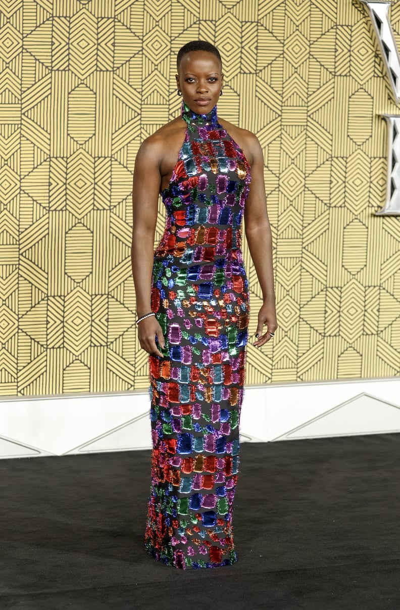 Florence Kasumba at the "Black Panther: Wakanda Forever" London Premiere