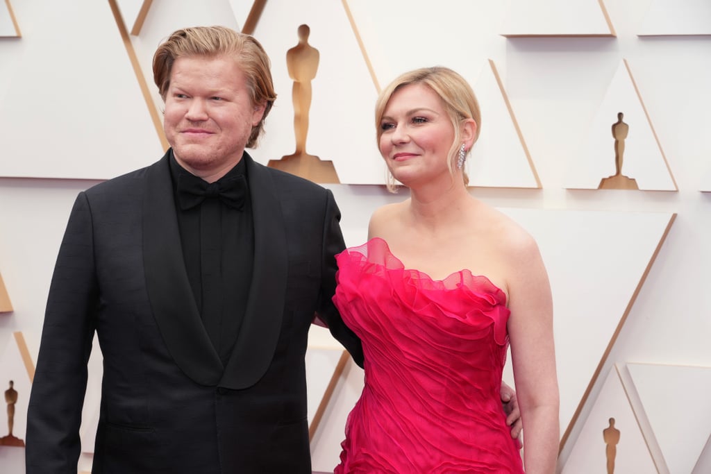 Kirsten Dunst and Jesse Plemons at the 2022 Oscars
