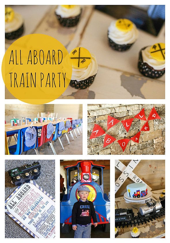 Vintage Train Birthday Party Creative First Birthday Party Ideas
