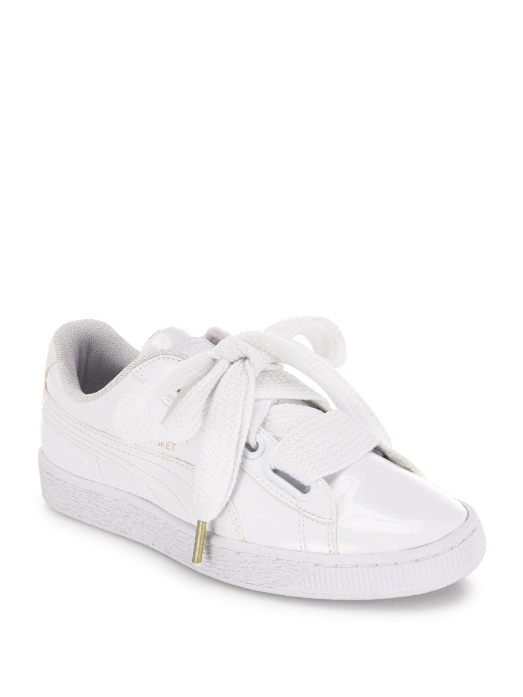 Basket Heart Patent Sneakers ($85) | Jennifer Aniston Wears at but During the Day, This Is Her Summer Shoe | POPSUGAR Photo 8