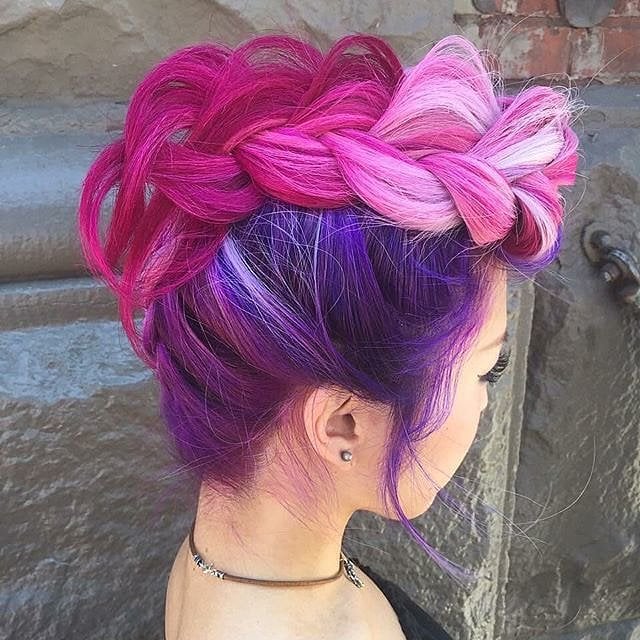 Rainbow Hair Ideas For Valentine S Day Popsugar Beauty Photo 8