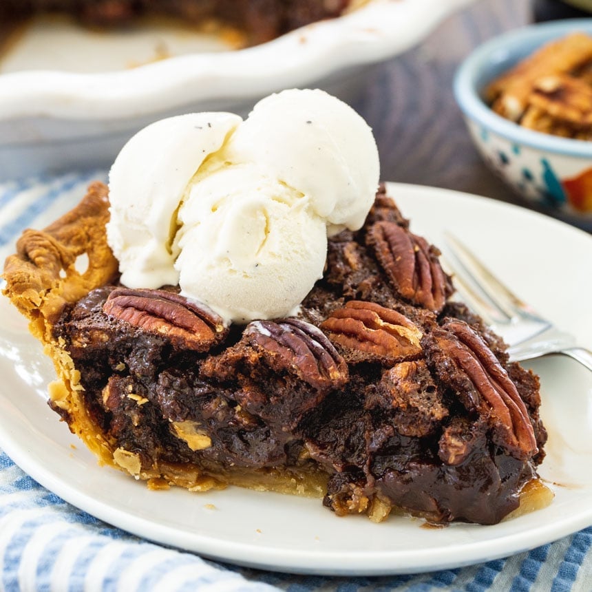 Mocha Pecan Pie