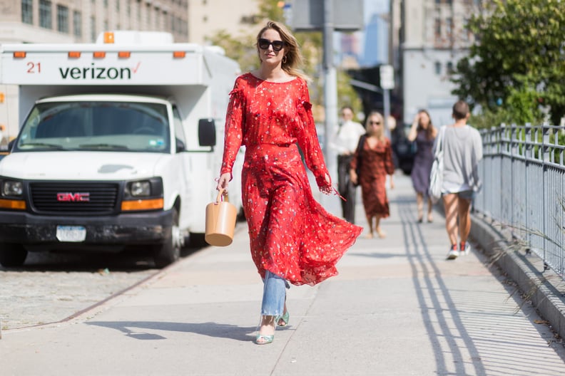 Layer a Summery Frock Over Your Favorite Jeans