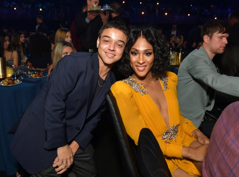 Jason Genao and Mj Rodriguez at the 2019 MTV Movie and TV Awards