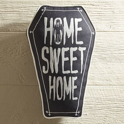 Pier 1 Imports Home Sweet Home Coffin Pillow ($35)