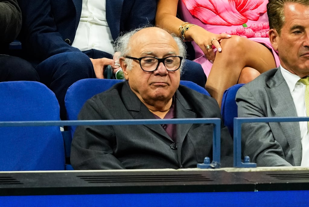 Danny Devito at the US Open on Aug. 28.