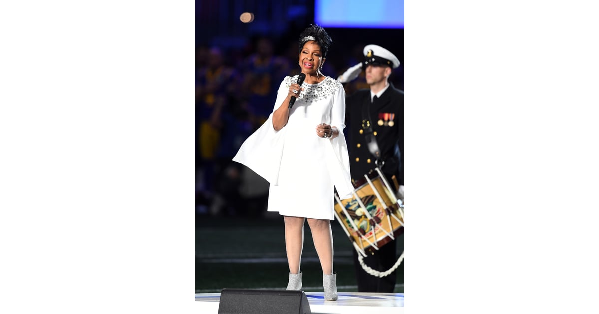 gladys knight national anthem nba