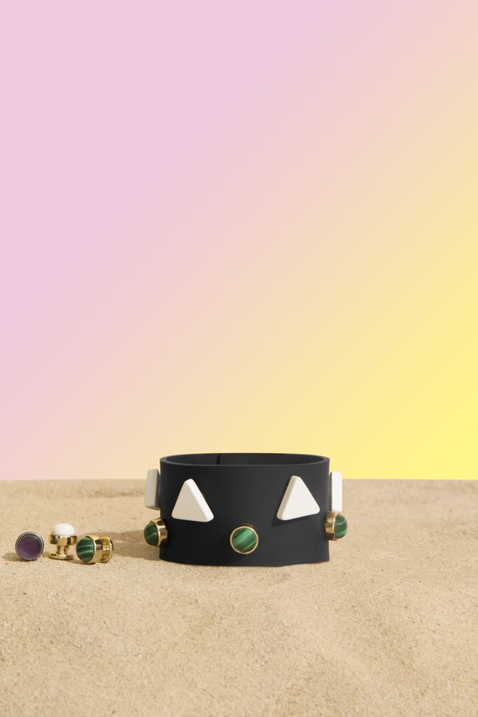 Silicon Cuff ($30) and Assorted Charms
