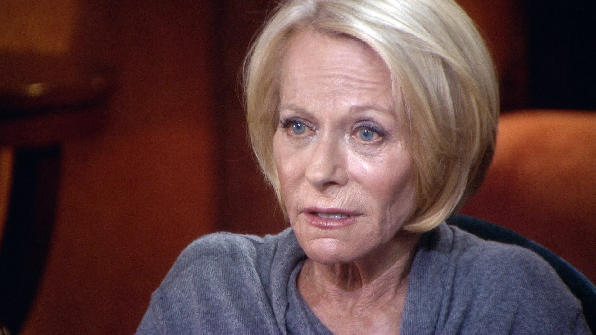 NEW YORK - OCTOBER 26:  In the only interview Ruth Madoff has given about her husband's crimes, she tells Morley Safer she and Bernard were so distraught over the burden of those crimes that they attempted suicide together. Image is a screen grab. (Photo by CBS via Getty Images)