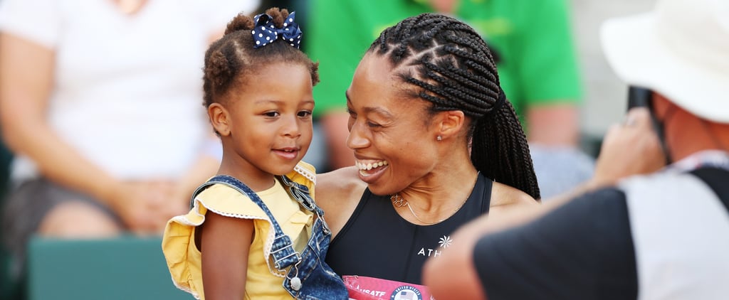 "Mama" Is Allyson Felix's "Favorite" Title: Meet Her Adorable Daughter, Camryn