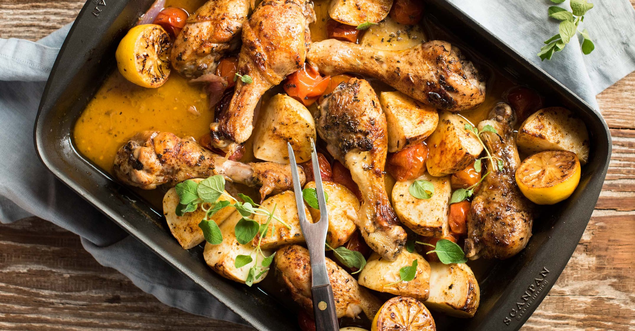Chicken and Potato One-Pan Dinners | PS Food