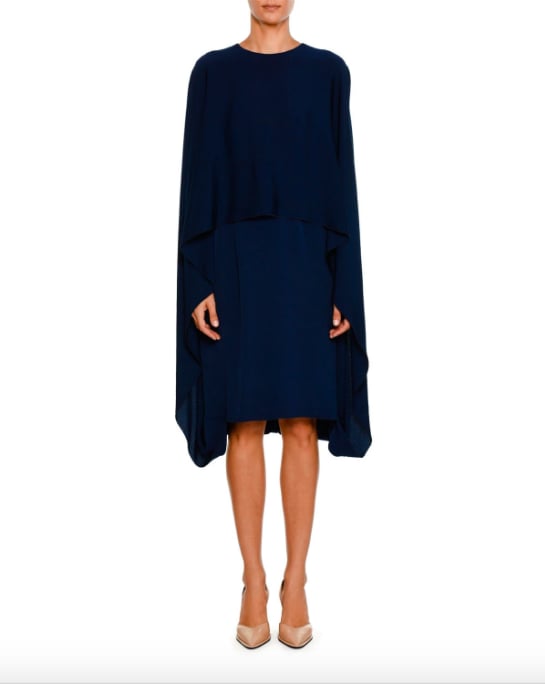 Meghan's Exact Stella McCartney Cape Dress | Meghan Markle, True Style  Superhero, Wore a Badass Cape Dress to the Queen's Birthday Concert |  POPSUGAR Fashion Photo 8
