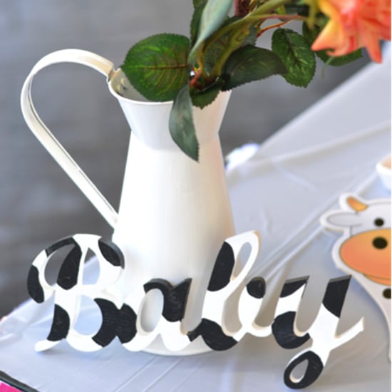 Cow-Themed Baby Shower