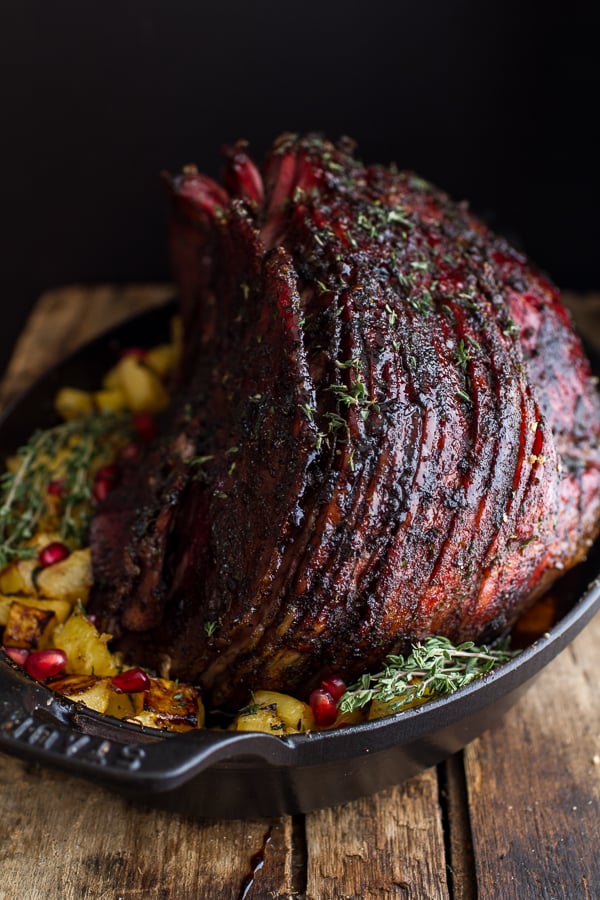 Traditional: Chipotle Pineapple Jerk Glazed Ham