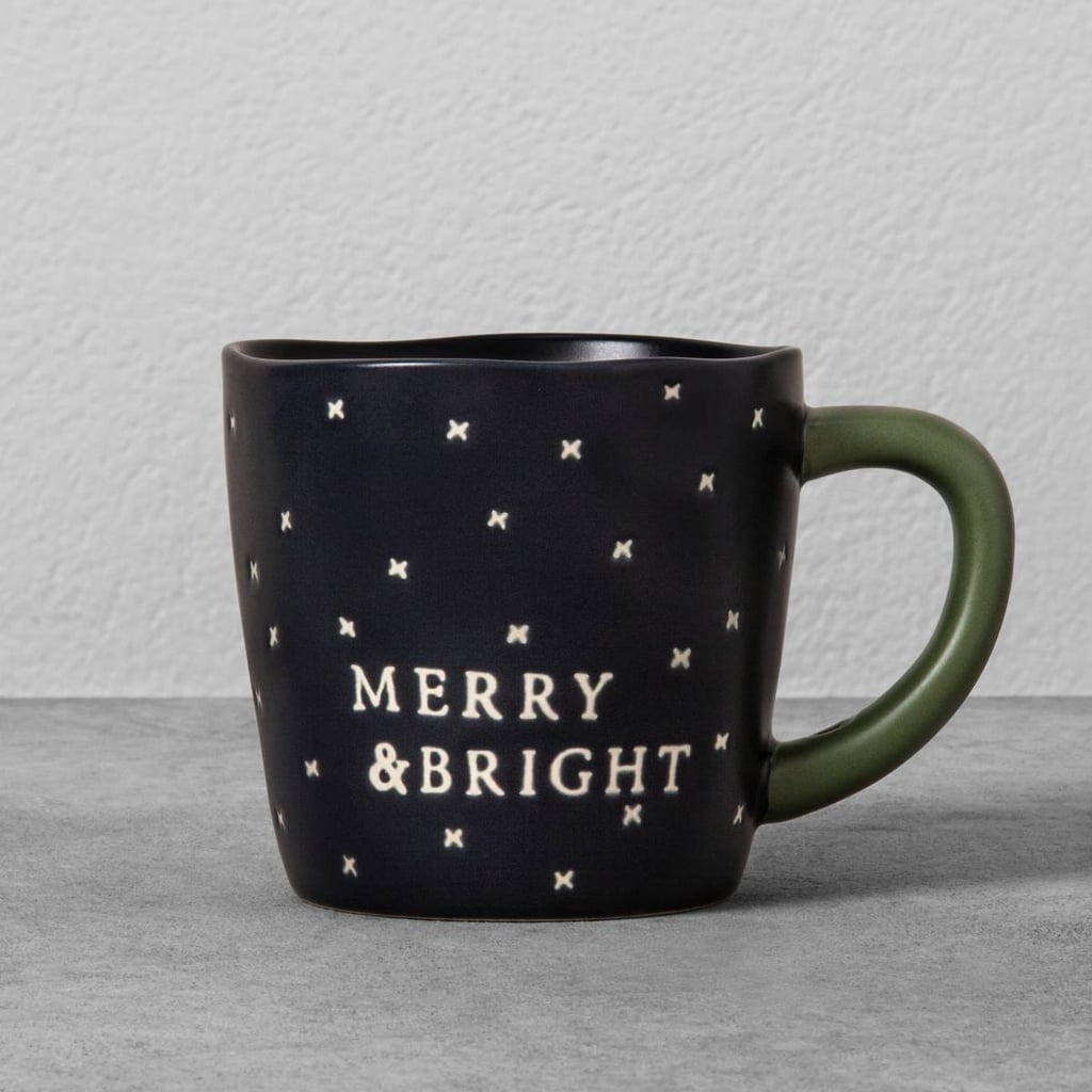 Hearth & Hand With Magnolia Stoneware Merry & Bright Mug Joanna