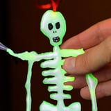 DIY Glow-in-the-Dark Skeleton