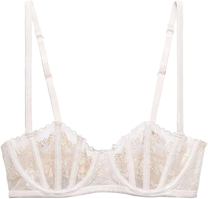 Savage X Fenty, Women's, Romantic Corded Lace Unlined Balconette Bra 