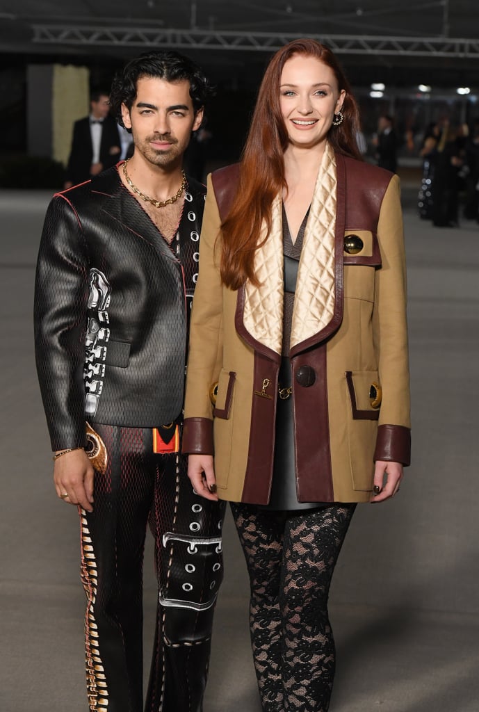 Sophie Turner, Joe Jonas's Matching Leather Outfits | Photos