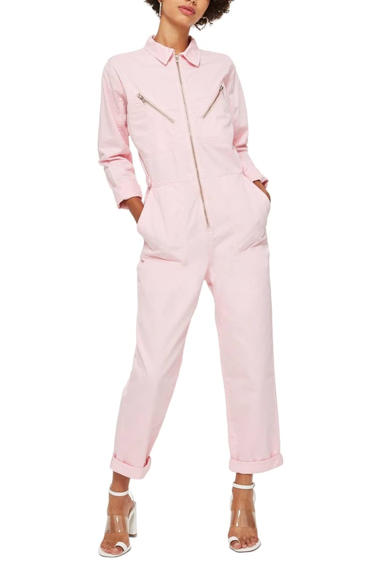 Topshop Mekan Utility Jumpsuit | Gigi Hadid Pink Ralph Lauren Jumpsuit ...