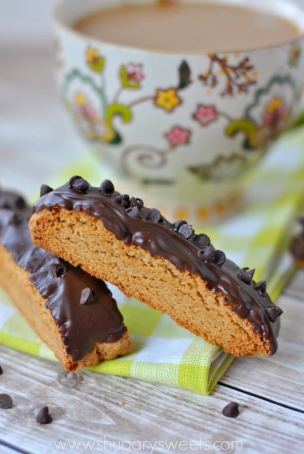 Peanut Butter Biscotti