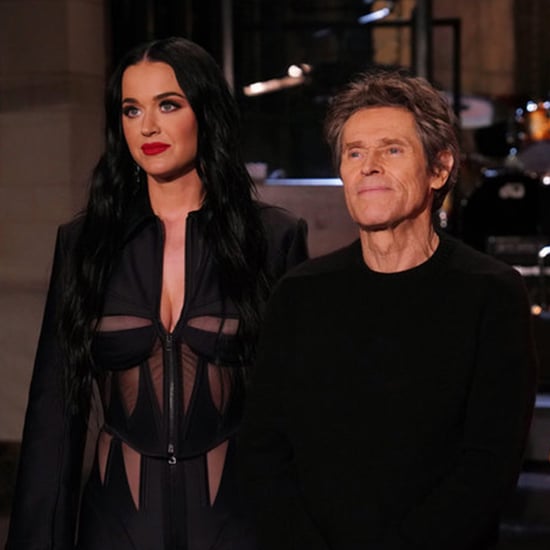 Katy Perry Wears Mugler Catsuit on Saturday Night Live