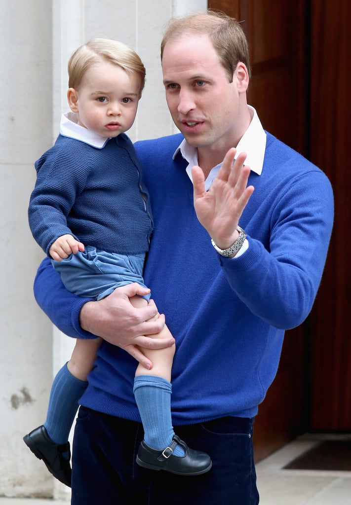 Prince George at the Hospital 2015