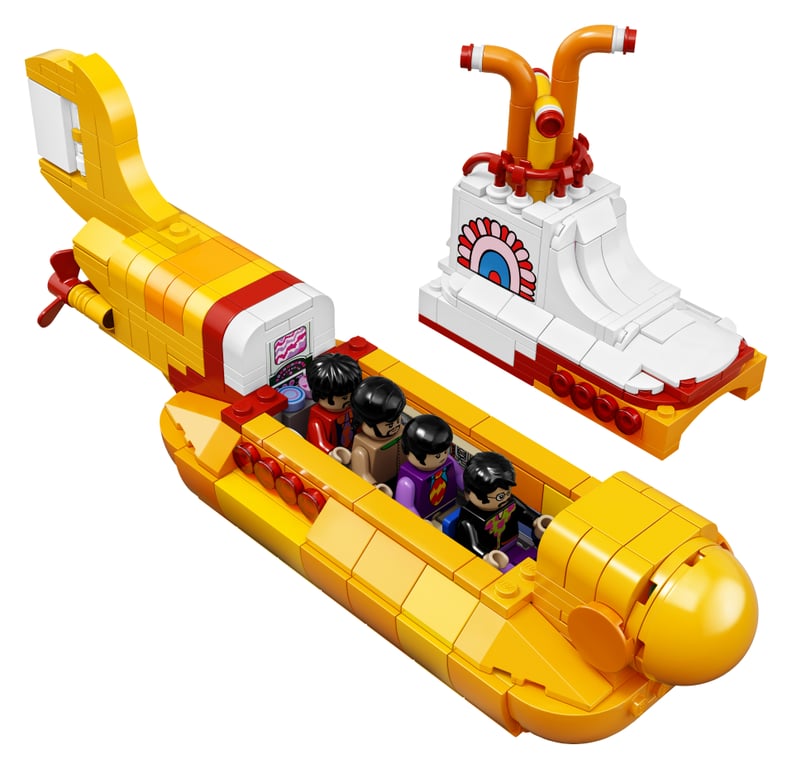 The Yellow Submarine Set with the minifigures inside!