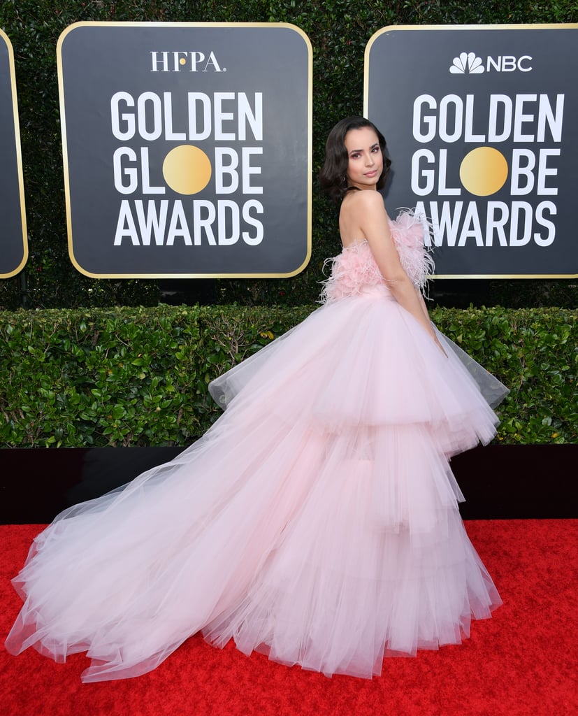 Sofia Carson at the 2020 Golden Globes