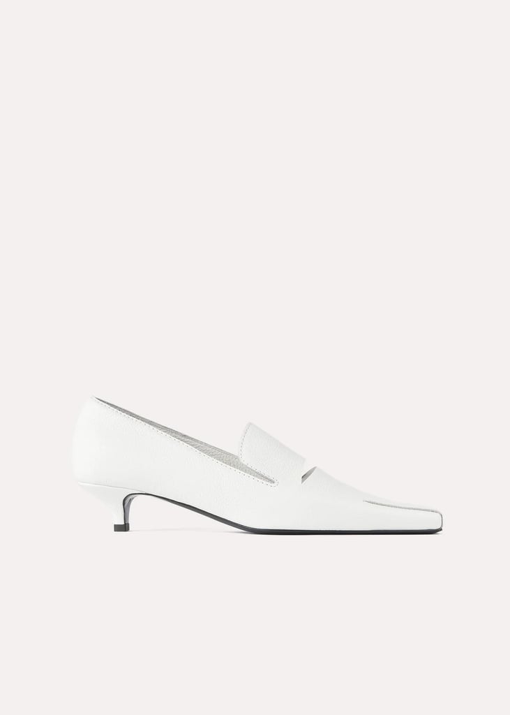 Toteme Cutout Kitten Loafers