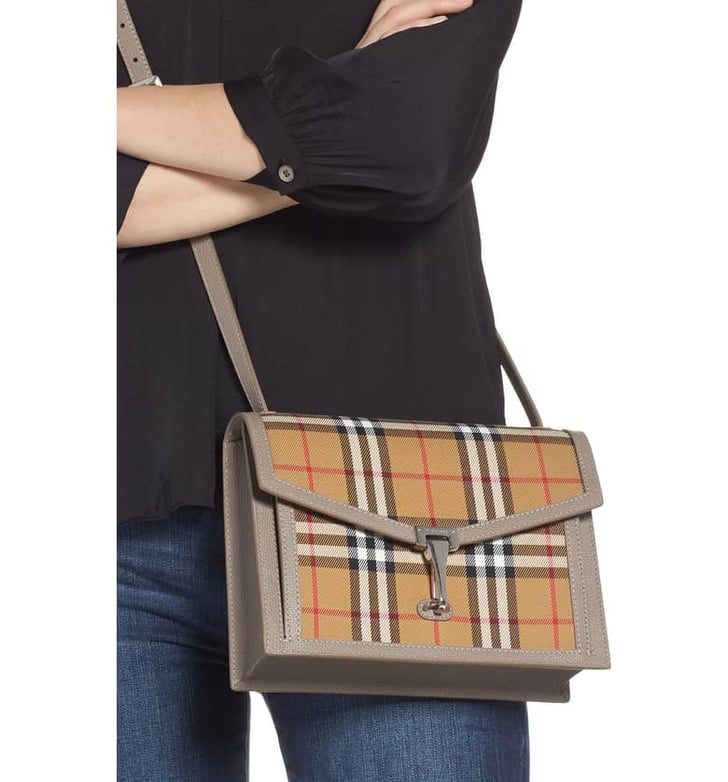 Burberry Small Macken Vintage Check Crossbody Bag | Best Crossbody Bags Spring 2019 | POPSUGAR ...