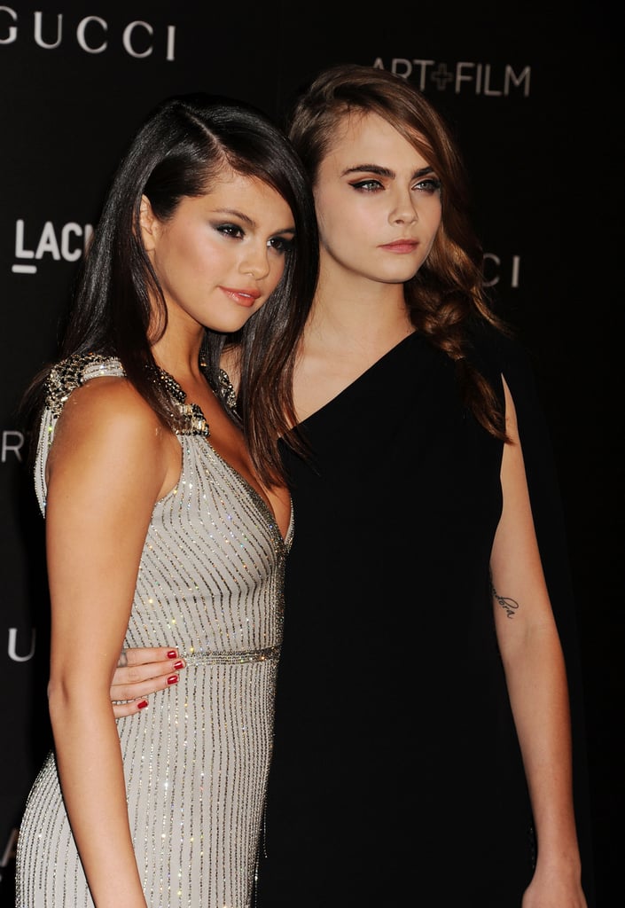 On Nov. 1, 2014, Gomez and Delevingne were attended the LACMA Art + Film Gala in Los Angeles.