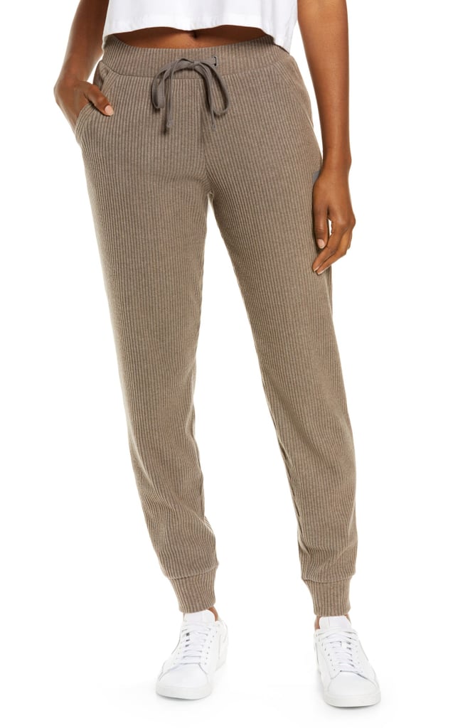 Alo Muse Ribbed High Waist Sweatpants