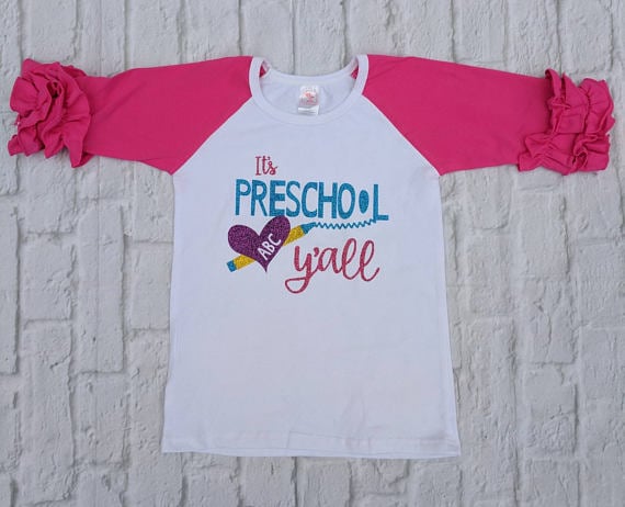 It's Preschool Y'all Shirt